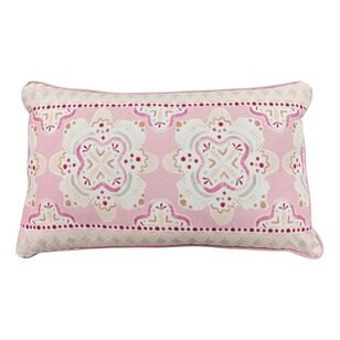Ombre Home Asher Breakfast Cushion Pink 30 x 50 cm