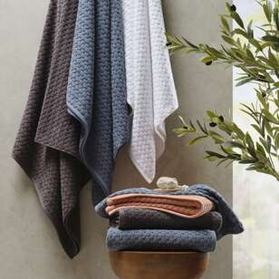 KOO Delta Towel Collection Rust