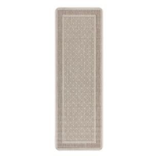 Limon Audrey Anti-Slip Kitchen Mat Beige & Natural