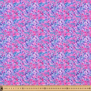 Peacock Alley Small Flowers 112 cm Cotton Fabric Pink 112 cm