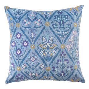 KOO Ornate Velvet Cushion Multicoloured 50 x 50 cm