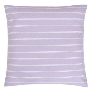 KOO Tranquil Stonewashed Cotton European Pillowcase Lilac European