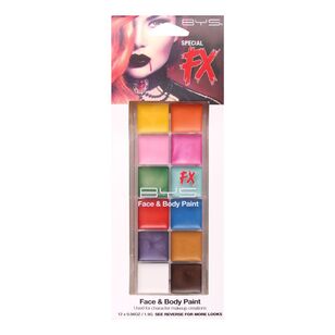 Bys Sfx Face & Body Paint Shimmer Multicoloured