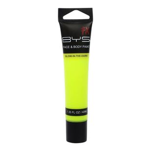 Bys Sfx Glow in the Dark Face and Body Paint Yellow