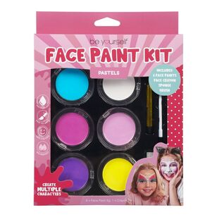 Be Yourself Pastels Face Paint Kit Multicoloured