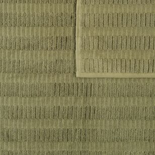 Luxury Living Mackay 550GSM Towel Collection Olive