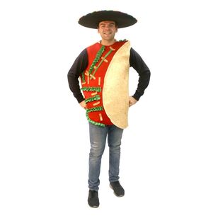 Tom Foolery Taco Costume Multicoloured