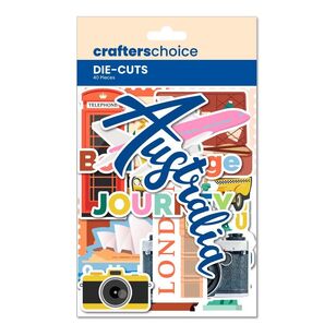 Crafters Choice Travel Diecut Pack Multicoloured