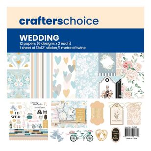 Crafters Choice Paper Collection Wedding Multicoloured