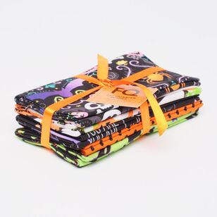 Full Of Magic 5 Piece Halloween Fat Quarter Bundle Multicoloured 45 x 52 cm