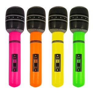 Alpen Inflatable Microphone Multicoloured 40 cm