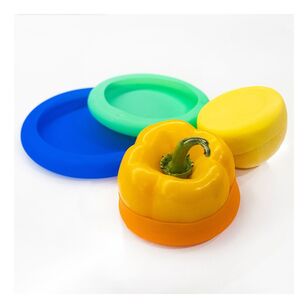 Tango Group Cook Easy 4 Piece Silicone Vegetable Covers Multicoloured 4 Piece