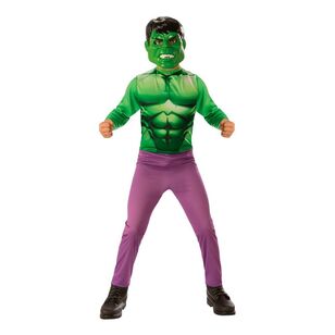 Marvel Hulk Kids Costume Multicoloured 3 - 5 Years
