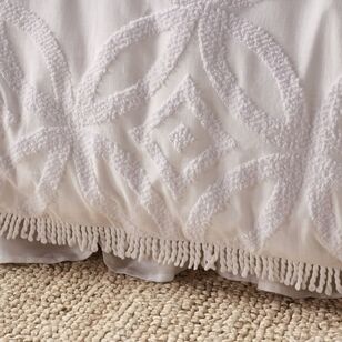 Linen House Nancy Quilt Cover Set White