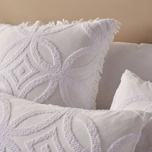 Linen House Nancy Quilt Cover Set White