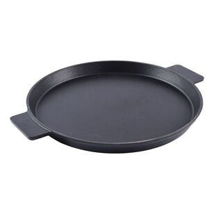 Culinary Co By Manu Cast Iron Plate Black