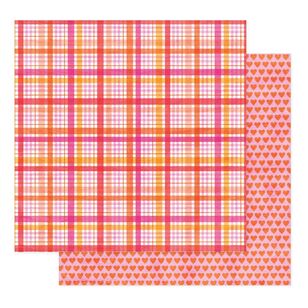 American Crafts Shimelle Reasons To Smile Checkered Loose Paper  Checkered 12 x 12 in