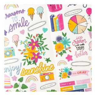 American Crafts Shimelle Reasons To Smile Happy Stickers Stickers