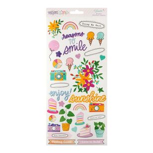 American Crafts Shimelle Reasons To Smile Happy Stickers Stickers