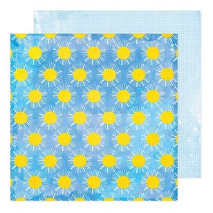 American Crafts Vicki Boutin Bold And Bright Sun Spot Loose Paper Sun Spot 12 x 12 in