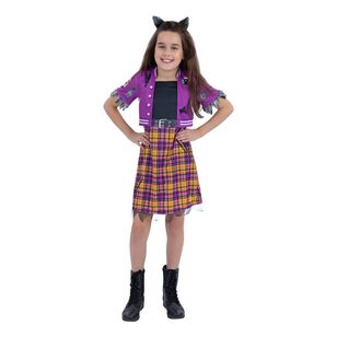 Spooky Hollow Werewolf Dress Costume Multicoloured 9-12 Years