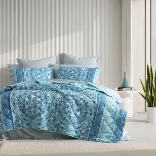 Logan & Mason Talitha 3 Piece Comforter Set Blue