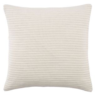 KOO Berlund Woven Textured Cotton Cushion Cover 2 Pack Milk 45 x 45 cm