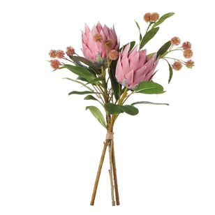 Emporium Protea Bunch Of Stems 2 Design 11 Pink