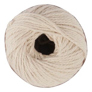 Value Ball Chunky Cotton Yarn Natural 100 g