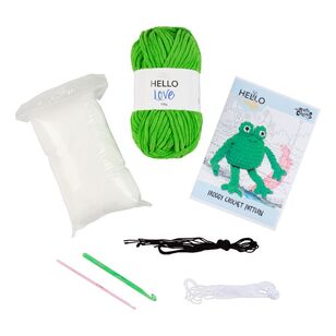 Knitty Critters Cheeky Chums Kit - Froggy Green