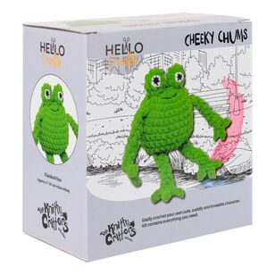 Knitty Critters Cheeky Chums Kit - Froggy Green