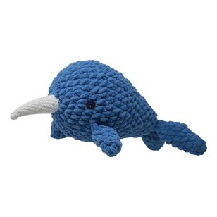 Knitty Critters Cheeky Chums Kit - Narwhal Blue