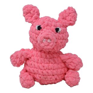 Knitty Critters Cheeky Chums Kit - Piggy Pink