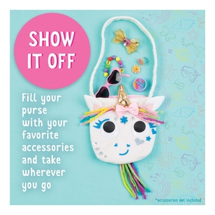 Creativity For Kids Unicorn Purse DIY Kit Multicoloured