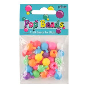 Ribtex Pop Beads Multicoloured