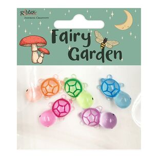 Ribtex Fairy Garden Mini Turtles Multicoloured