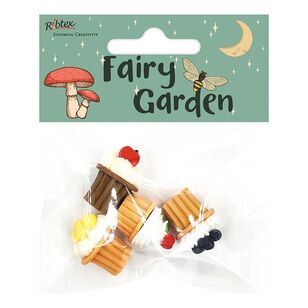 Ribtex Fairy Garden Mini Iced Cupcakes Multicoloured