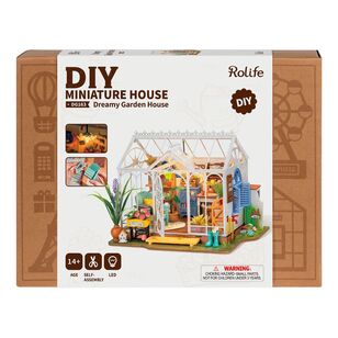 Robotime Rolife Dreamy Garden House Mini House Kit Multicoloured