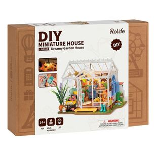 Robotime Rolife Dreamy Garden House Mini House Kit Multicoloured