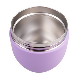 Oasis Stainless Steel Double Wall Food Pod Lavender 470 mL