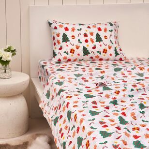 Jolly & Joy Festive Dreams Sheet Set Multicoloured