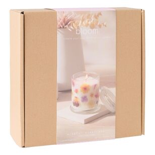 Mindful Creations DIY Glass Candle With Decals Multicoloured