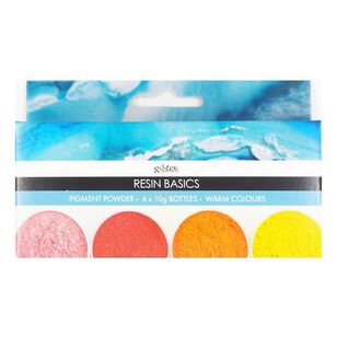 Ribtex Resin Basics Warm Pigment Powder Mix Multicoloured