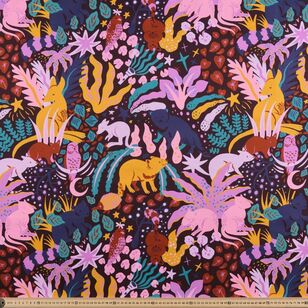 Ellie Whittaker Nocturne 112 cm Cotton Drill Fabric Multicoloured 112 cm