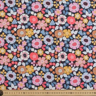 Jocelyn Proust Bouquet 112 cm Cotton Poplin Fabric Multicoloured 112 cm