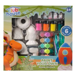 Club House Paint Your Own Dino & Friends Multicoloured