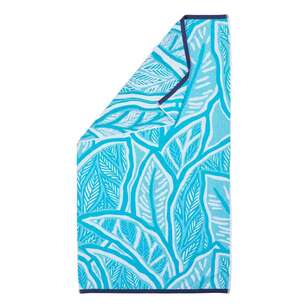 Dri Glo Beach Towels Aqua