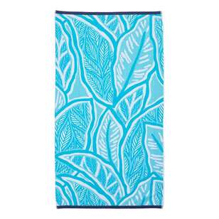 Dri Glo Beach Towels Aqua