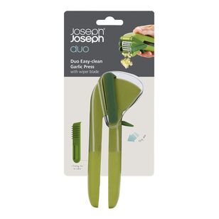 Joseph Joseph Duo Easy-Clean Garlic Press Green