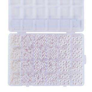 Crafters Choice Round Faux Pearls<br> Assorted